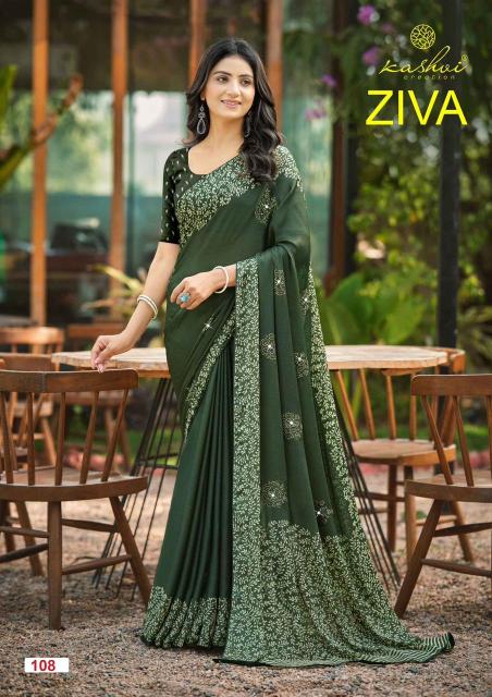 Kashvi ziva vol 1 saree womens clothing wholesale